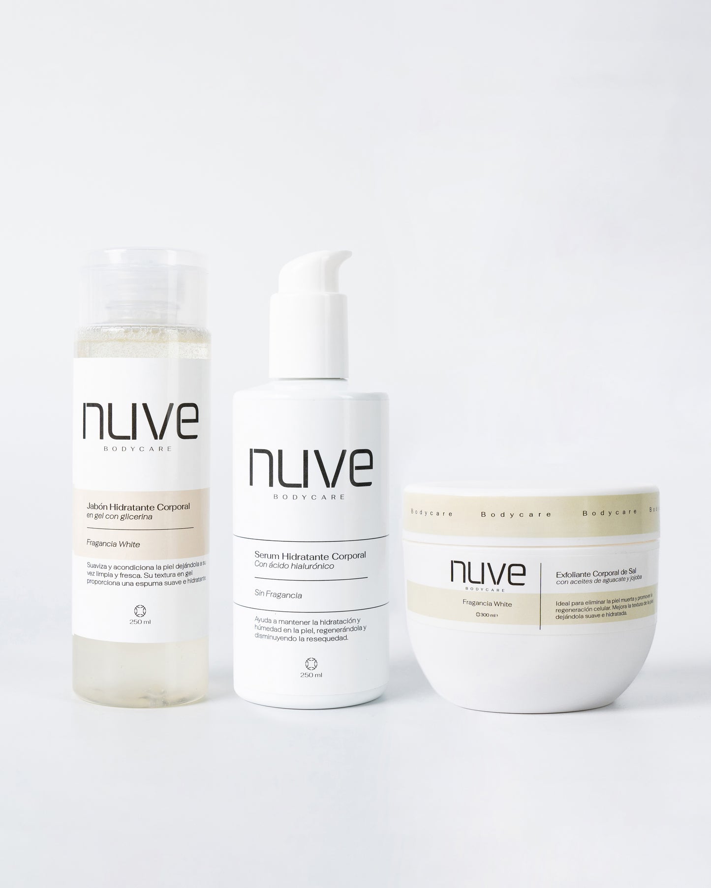 Kit Hidratación Profunda: Jabón + Exfoliante + Serum