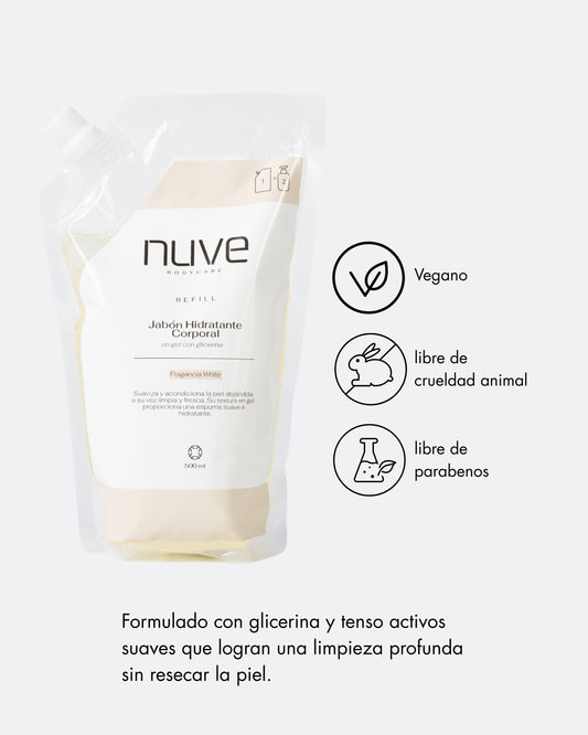 Envase de Recarga (REFILL) de Jabón Hidratante Corporal