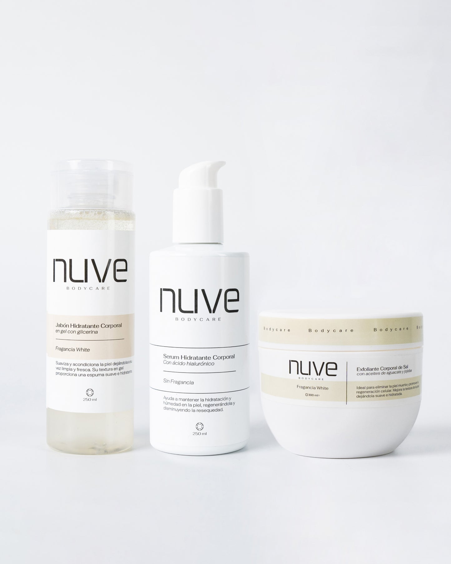 Kit Hidratación Profunda: Jabón + Exfoliante + Serum.