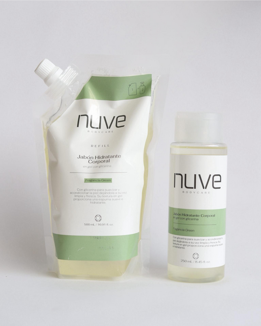 Kit Jabón Hidratante Corporal + Envase de Recarga (REFILL)